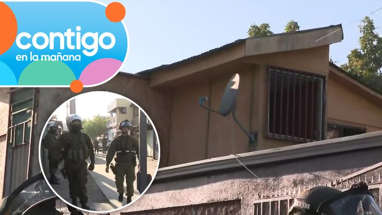 Operativo busca demoler casa de distribución de droga en Renca: Dos personas fueron detenidas