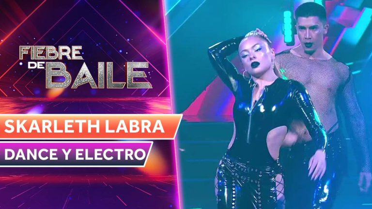 ¡Toda de látex! Skarleth Labra fue ovacionada con deslumbrante baile de ritmo electro