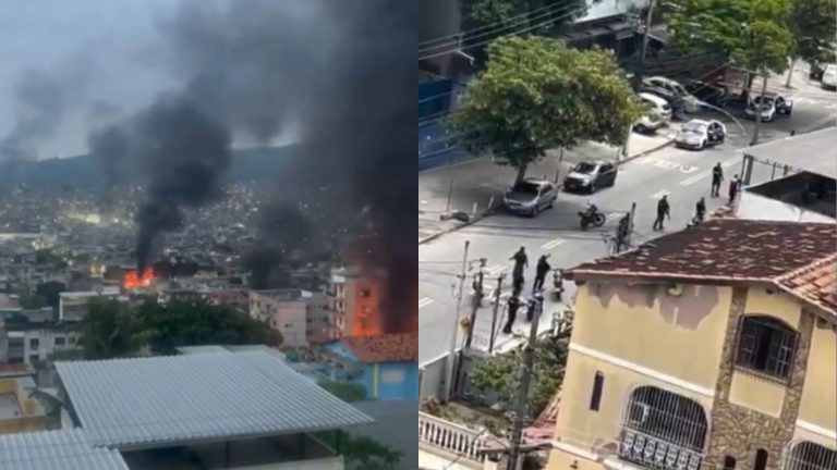 Operativo contra el narco en Brasil deja 64 muertos: Atacaron a la policía con drones y explosivos