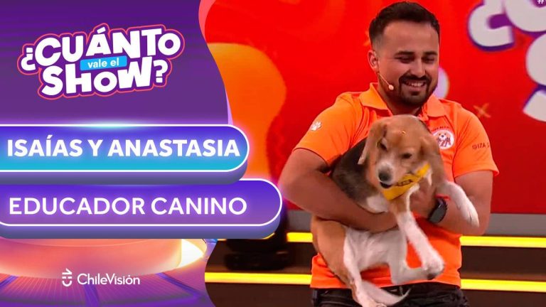 ¡SE LUCIÓ CON PURA TERNURA! Anastasia demostró sus mejores trucos junto a su dueño