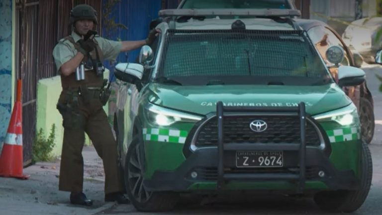 Hombre terminó baleado tras ataque de turba a Carabineros en Pudahuel