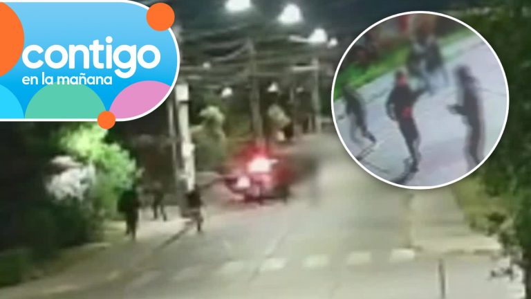 VIDEO | Delincuente apuñaló a estudiante en medio de violento asalto en Macul