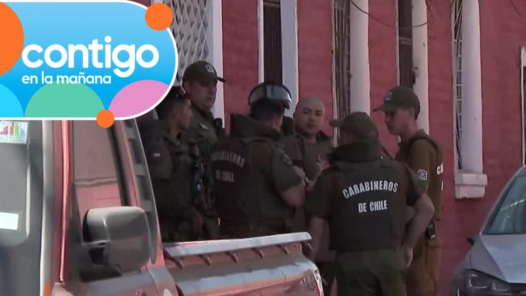 Persecución terminó en balacera: Hombre eludió fiscalización y fue baleado por Carabineros en Recoleta