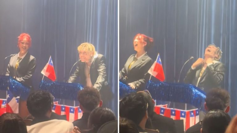 “Con el espiritu de...”: Marcianeke sorprende con imitación de expresidente