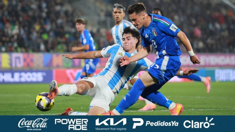Argentina sigue pegando fuerte en el Mundial Sub 20 y tumba a Italia para clasificar primera