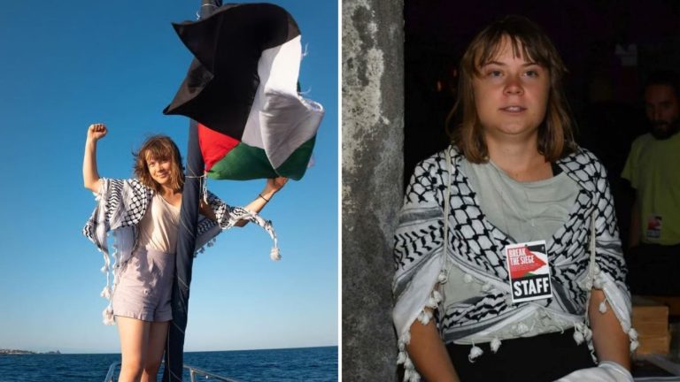 Activistas denuncian que Greta Thunberg fue torturada por soldados de Israel