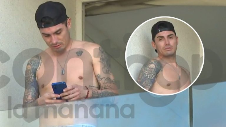 Pese a orden de alejamiento: Revelan video de nueva pelea entre Jean Paul Pineda y su pareja