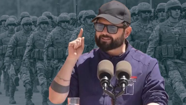 Pdte. Boric anunció reforma para desplegar a las FF.AA. en las fronteras por decreto supremo