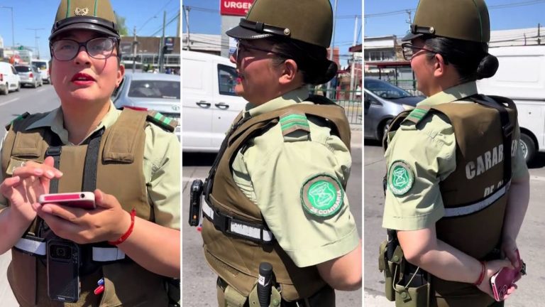 “Quería funar y salió funado”: Tiktoker reclamó por multa, grabó a carabinera y lo lapidaron en redes