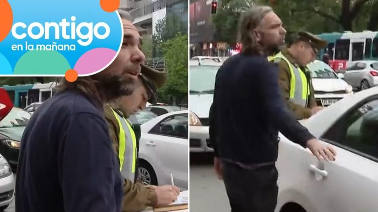 “Te lo pido por favor”: La reacción de Andrés Chadwick al ser sorprendido circulando sin licencia en Las Condes
