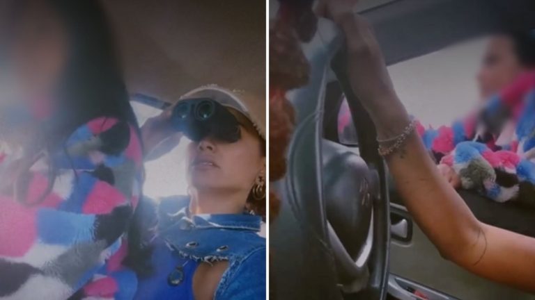 “Va acelerando”: La peligrosa maniobra automovilística de Camila Recabarren con su hija que causó repudio en redes