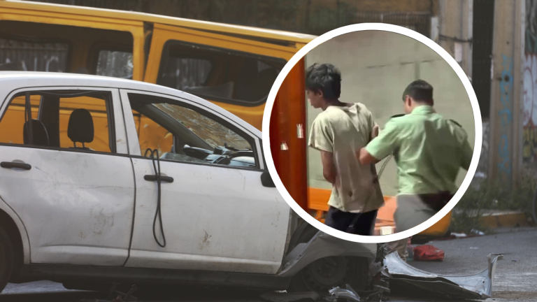 Muerte de niño de 10 años: Prisión preventiva para delincuentes que chocaron furgón escolar