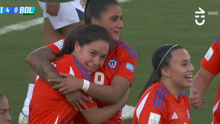 Jugada preparada: Yastin Jiménez aumentó la diferencia de La Roja Femenina ante Bolivia