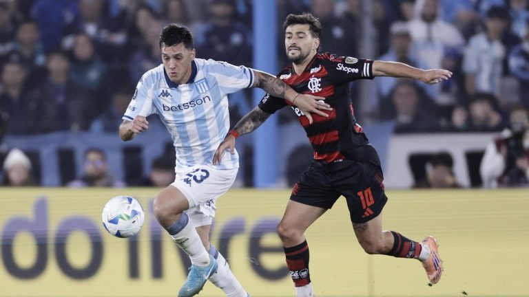 Flamengo aguantó la ventaja ante un deslucido Racing y es el primer finalista de la Libertadores
