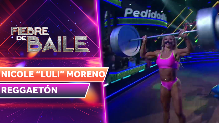 ¡Muy foerte! Nicole “Luli” Moreno se lució con el reggaetón en su presentación en Fiebre de Baile