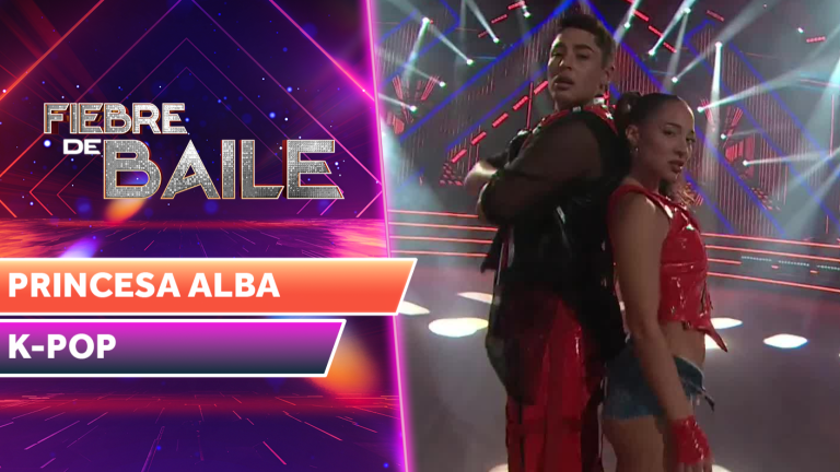 Princesa Alba encendió la pista al ritmo de Blackpink en su debut en Fiebre de Baile