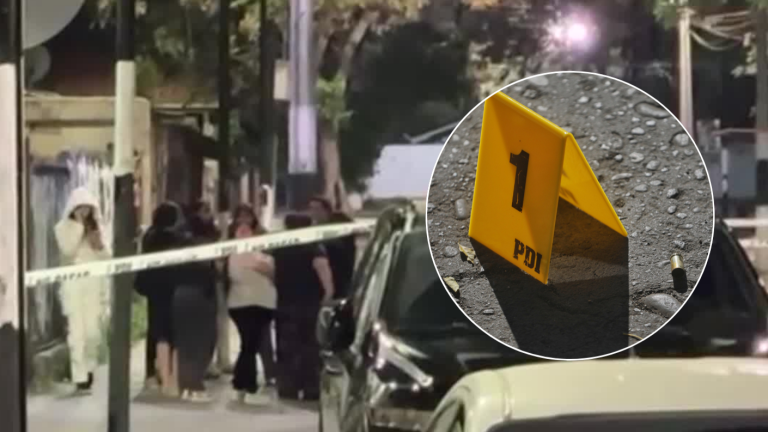 Acribillan a conocido delincuente con más de 50 disparos en la puerta de su casa en La Pintana