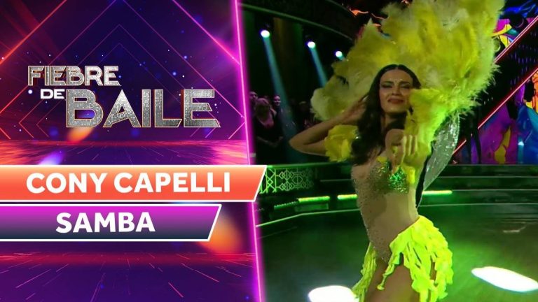 ¡BRASIL! Cony Capelli trajo el carnaval a Fiebre de Baile con una intensa presentación