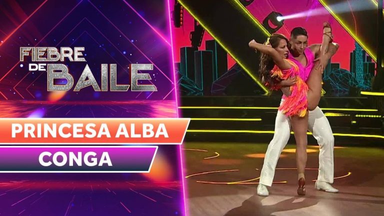 ¡WOW MOMENT! Princesa Alba abrió la noche con una increíble e intensa exhibición de conga