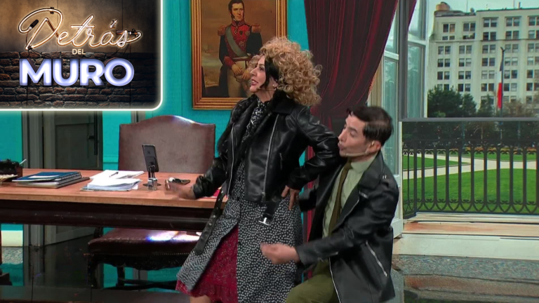 ¡AL RITMO DE GREASE! Chofi y el cabo Tapia transformaron la oficina del presidente en un musical