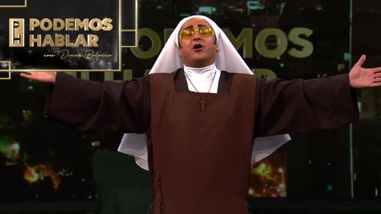 ¡Con hábito pero sin piedad! Revive la brillante rutina de Yerko Puchento en Podemos Hablar