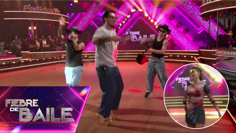 Con los “Power Peralta” y Cony Capelli: Claudio Michaux recibió EXCLUSIVAS clases para usar tacones