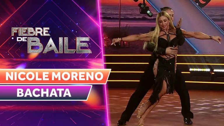 ¡BAILANDO BACHATA! Nicole Moreno cautivó con coqueta canción de Chayanne en Fiebre de Baile