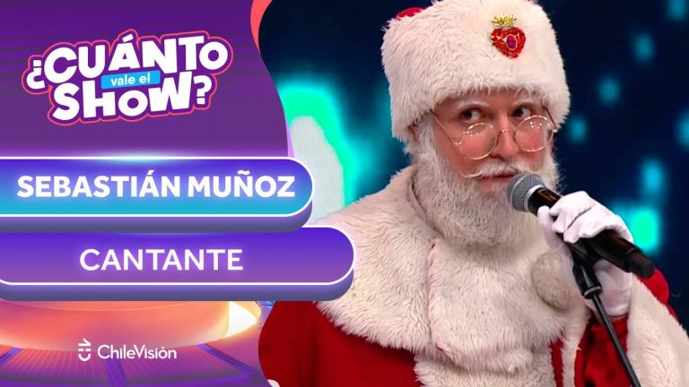 ¡El viejo pascuero Sinatra! Maculino dejó impactado cantando “My Way” con traje navideño