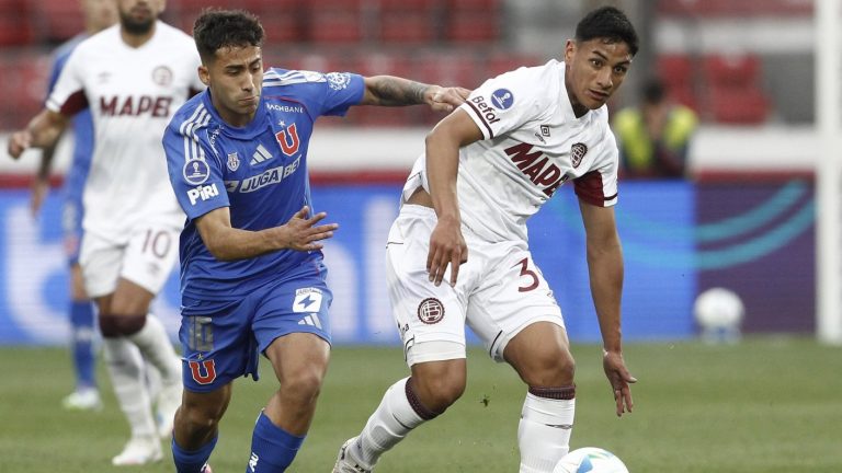 Universidad de Chile consiguió un agónico empate ante Lanús y dejó la llave abierta en Copa Sudamericana