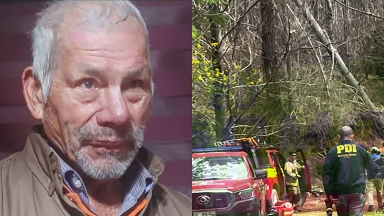 Conmoción en Curanilahue: Adulto mayor desaparecido fue encontrado por su hijo y falleció a los pocos minutos