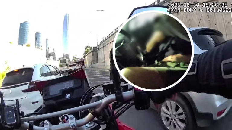 VIDEO | Menor fue detenido en cinematográfica persecución tras robar vehículo