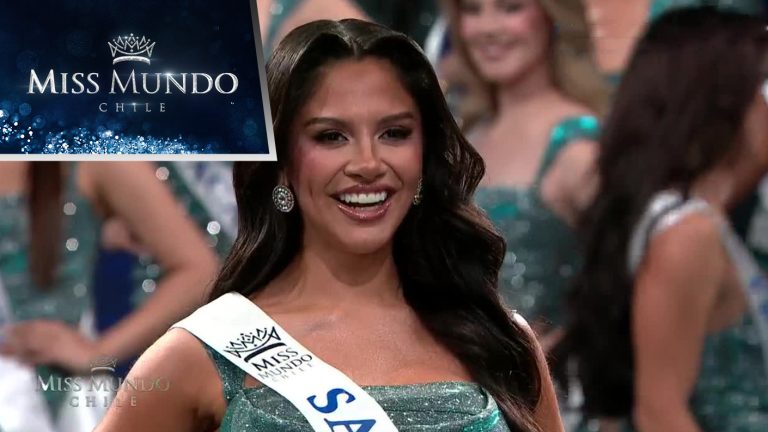 Belén Escobar en Miss Mundo Chile 2025: Revive el saludo que realizó la candidata de San Javier