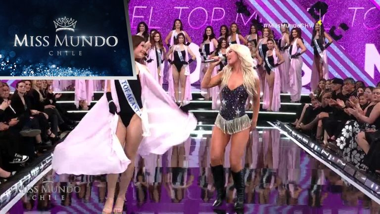 ¡Gran desplante! Así lucieron las candidatas en el desfile en traje de baño de Miss Mundo Chile 2025