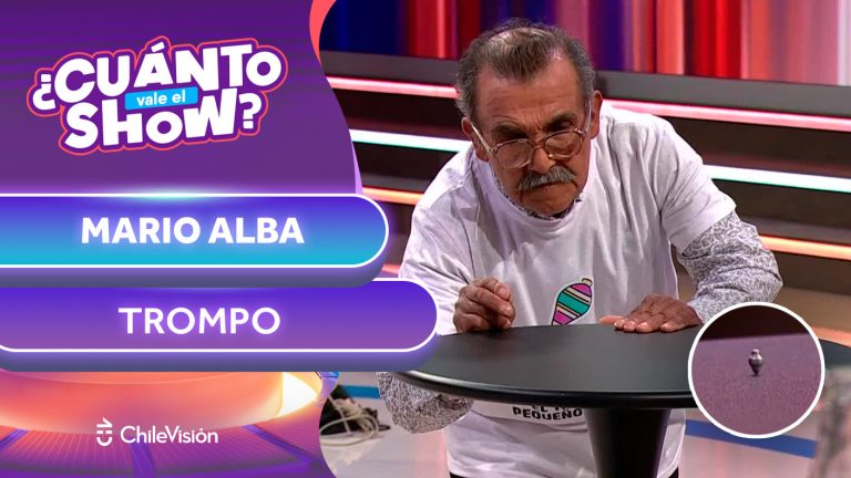 ¿RÉCORD MUNDIAL? Don Mario mostró su habilidad con el trompo más pequeño del mundo