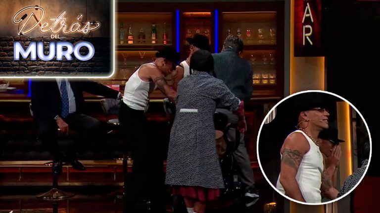 ¡Caos en Detrás de Muro! Anciano se metió en problemas al atropellar EN VIVO a los Power Peralta