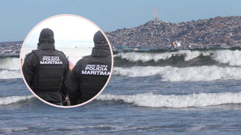 Escuchó gritos y se lanzó en ayuda: Transeúnte rescató a 4 de 5 adolescentes arrastrados por el mar