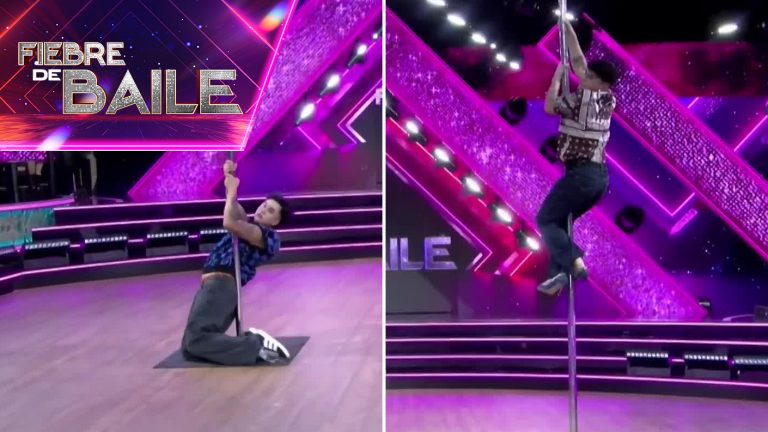 ¡Talento innato! The Ellas Show se la jugó con su primera clase de Pole Dance en Fiebre de Baile