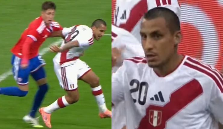 Combo letal para La Roja: Iván Román fue expulsado y Perú abrió la cuenta vía lanzamiento penal