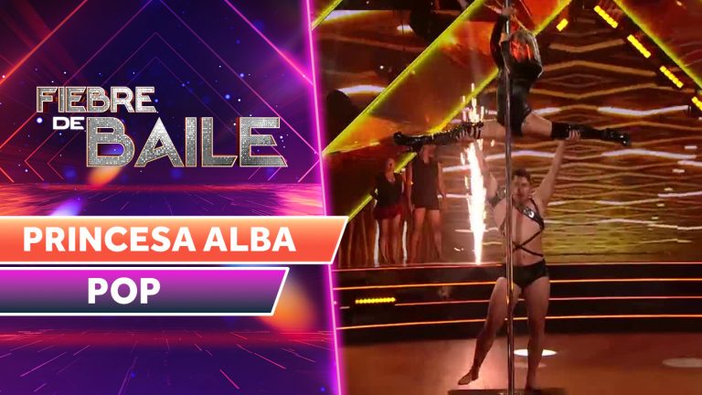 COMO UNA LOBA: Princesa Alba lo dio todo en su primera presentación de Pole Dance