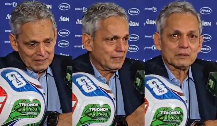 Desconsolado: El llanto de Reinaldo Rueda tras no clasificar al Mundial con Honduras