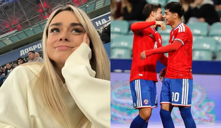 Influencer rusa se emocionó al ver a La Roja: Afirmó haber encontrado a su “crush”