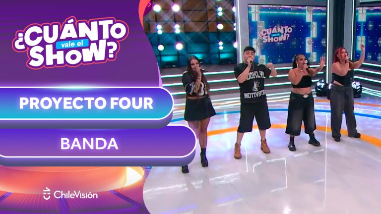 ¡Armonías perfectas! Revive acá la melodiosa presentación de Proyecto Four en ¿Cuánto Vale el Show?