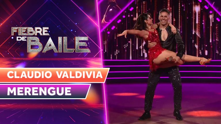 CON TODO EL SWING: Claudio Valdivia se la jugó con una energética performance en Fiebre de Baile