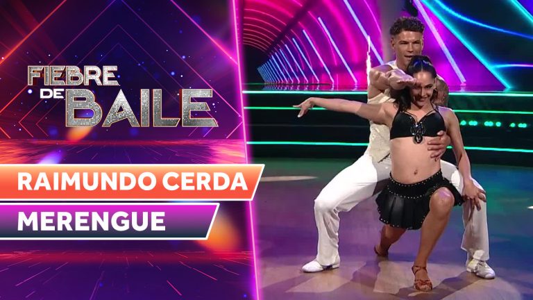 ¡Pura energía! Raimundo Cerda hizo vibrar Fiebre de Baile con su merengue al estilo Manuel Turizo