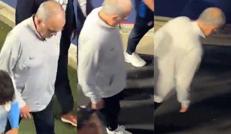 “Te queremos”: El particular apoyo que recibió Marcelo Bielsa en medio de lluvia de insultos