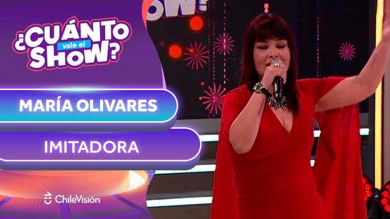 VIDEO | Imitadora de Myriam Hernández lo dio todo en el escenario de ¿Cuánto Vale el Show?