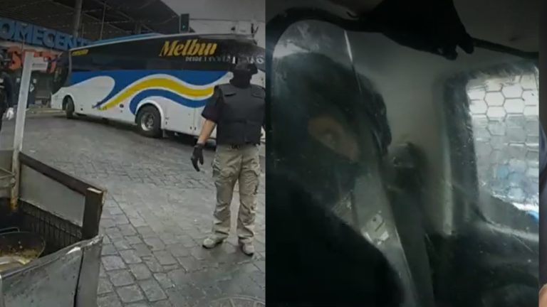 VIDEO | Así fue el momento en que le lanzan una olla con aceite hirviendo a inspector municipal