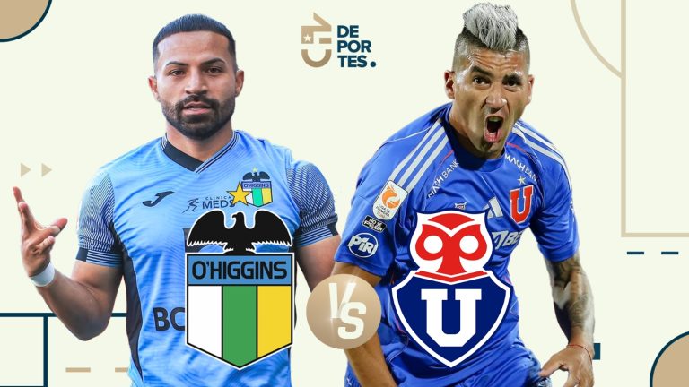 O'Higgins vs Universidad de Chile: Dónde ver EN VIVO y ONLINE partido Liga de Primera