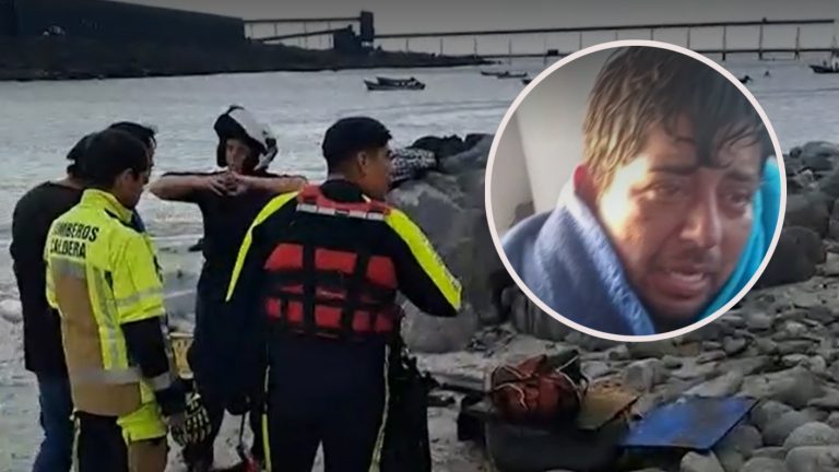 “Venía más atrás”: Sigue intensa búsqueda de pescador desaparecido tras naufragio