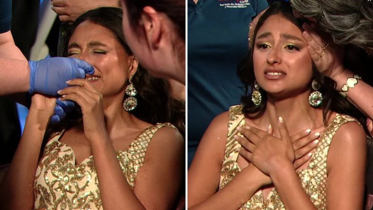 “No se sentía bien”: Candidata al Miss Mundo Chile 2025 sufrió descompensación en vivo en la semifinal